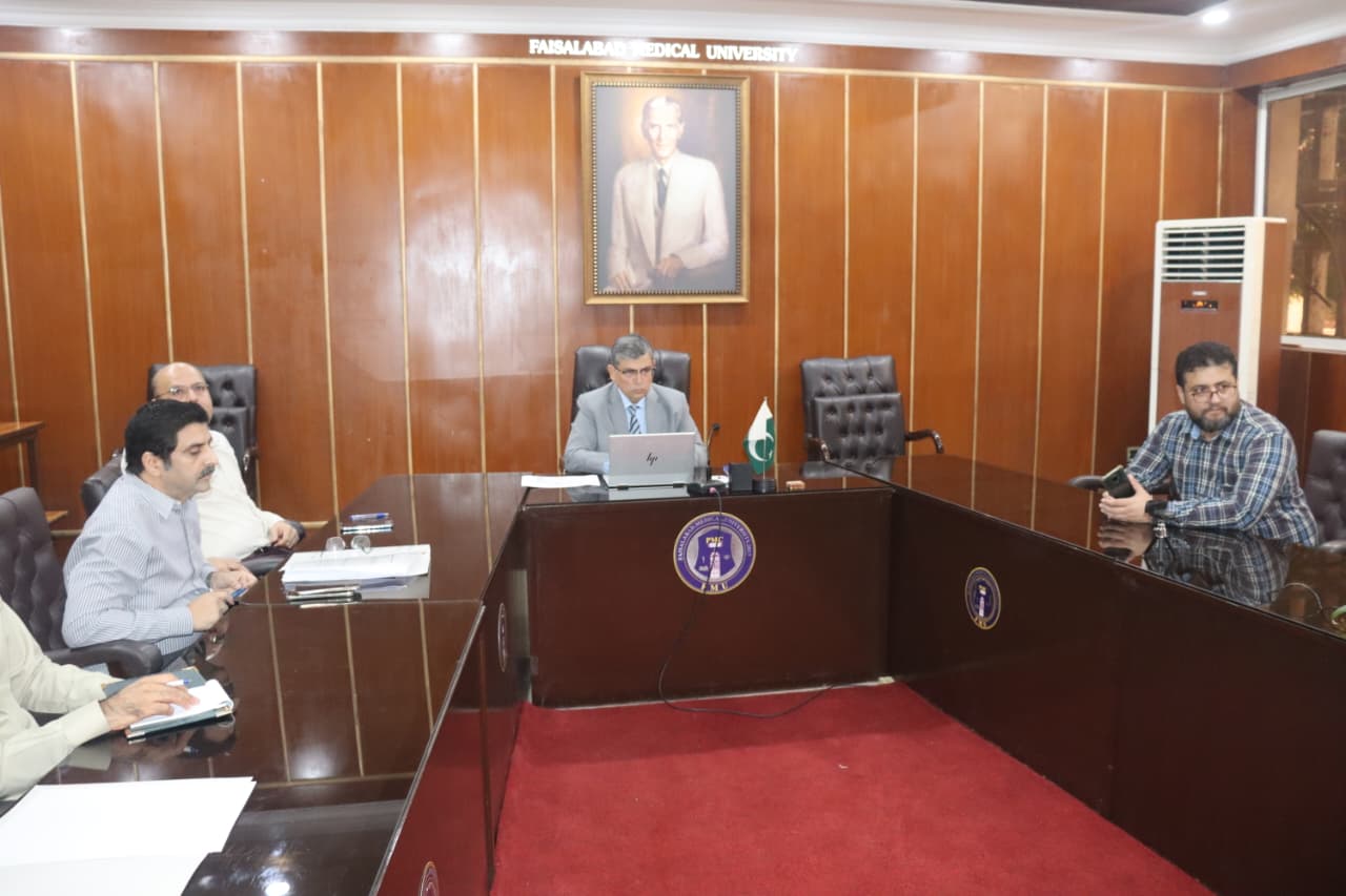 Morning Coordination Meeting chaired by Vice Chancellor